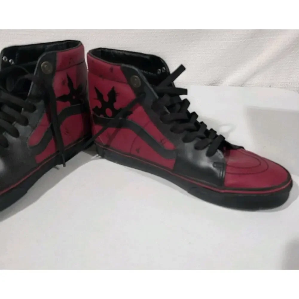 Size 11 - VANS Marvel x SK8- High Unisex Deadpool/Black Trainers Sneakers 721356